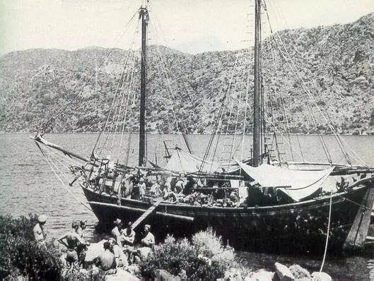 ιερος λόχος στο αιγαίο sacred squadron operations