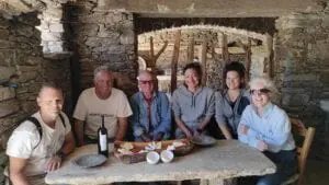 having a treat at diaseli cheesery