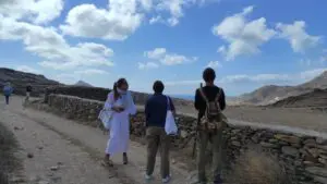 hiking around lower valley