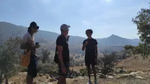 hiking around lower valley