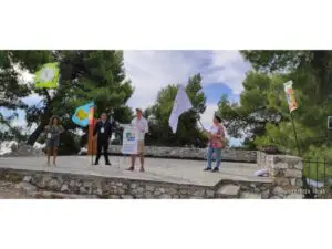 Participation of Ios Adventure NPO - Ios Paths at World Trail Conference Skiathos Sep 22