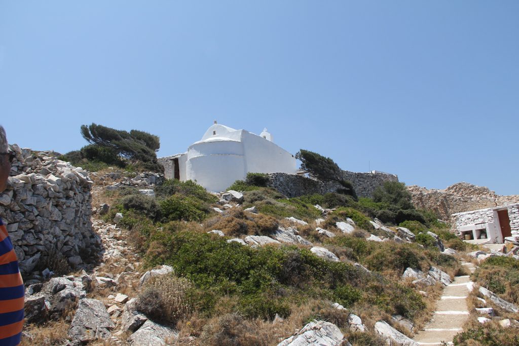 Palaiokastro, the Byzantine castle of Ios