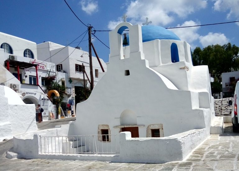 Hagia Aikaterini chapel in Chora, Ios