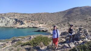 route marking: loretzena - diamoudia beach