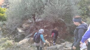 hiking at giofiri area