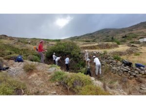 Route clearing by volunteers of AOS, funded by Green fund