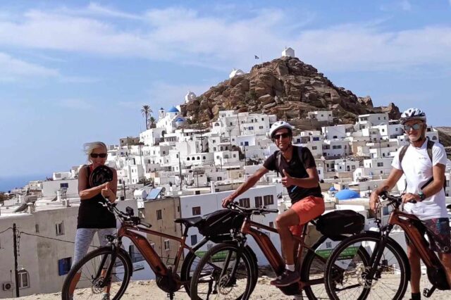 Ios ebike tour, discover ios island