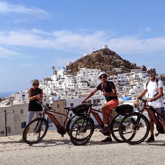 Ios ebike tour, discover ios island